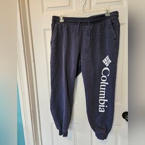 Columbia Navy Jogger Sweatpants